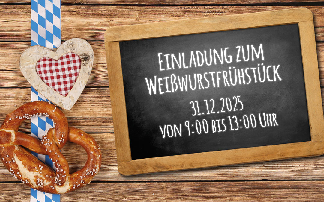 Einladung zum Weißwurstfrühstück